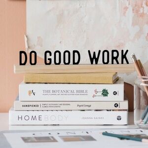 MAGNOLIA Do Good Work One Liner Sign